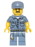 LEGO col236 Janitor - Minifig only Entry