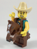 LEGO col326 Cowboy Costume Guy