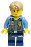 LEGO cty0356 Police - LEGO City Undercover Chase McCain, Dark Blue Legs