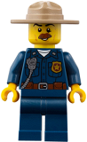 LEGO cty0870 Mountain Police - Police Chief Male