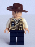 LEGO jw016 Vet - Hat Fedora (75919)