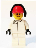 LEGO sc005 McLaren Mercedes Pit Crew Member, Male