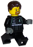 LEGO sc044 Mercedes AMG Petronas Formula One Pit Crew, Male