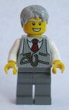 LEGO twn243 Grandpa, Pinstripe Vest and Pocket Watch (10247)